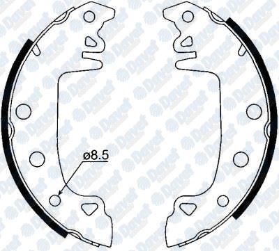 SWAPP 454001 Arka Fren Balatasi Pabuc R12-M131-C15 Yapistirma